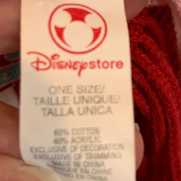 Minnie Mouse Disney Store Knit Striped Scarf - Picture 3 of 4